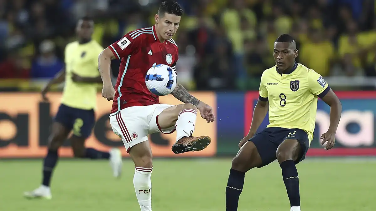 Colombia tabla de posiciones eliminatorias