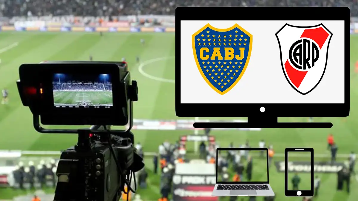 Links para ver Boca Juniors vs River Plate gratis