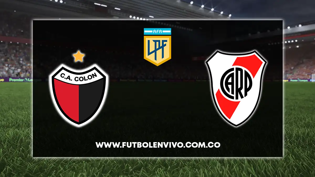Colón vs River Plate EN VIVO ONLINE hoy por Torneo Binance