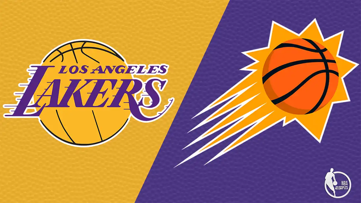 Ver en vivo: Lakers vs. Suns NBA