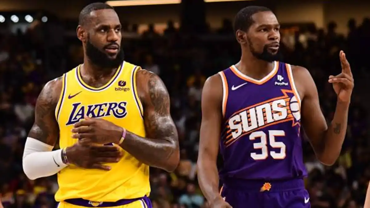 Resumen del partido de pretemporada entre Phoenix Suns y Los Angeles Lakers