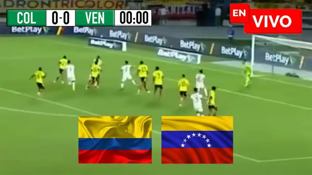 colombia vs venezuela en vivo