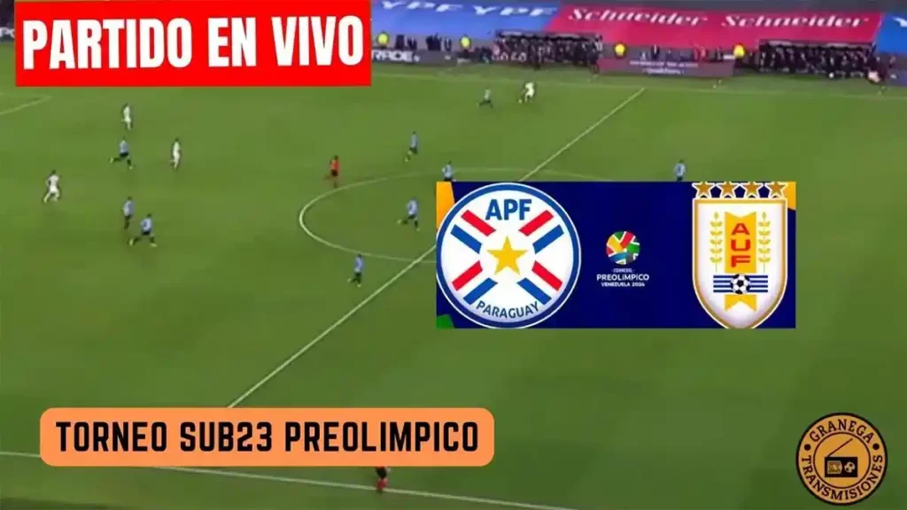 paraguay vs uruguay en vivo